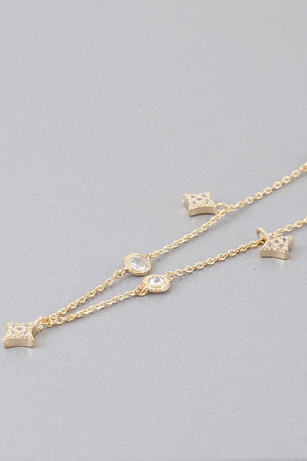 Multi Starry Sky Charms Necklace