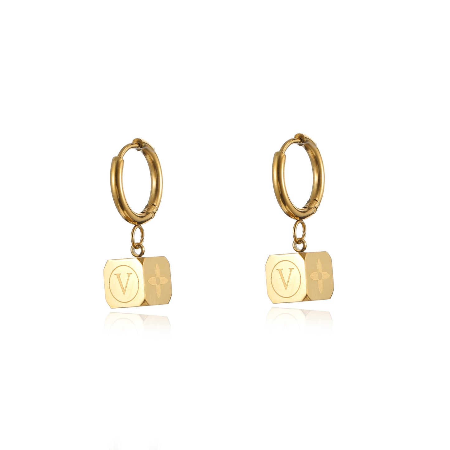 Hoop Luxury Style Earrings