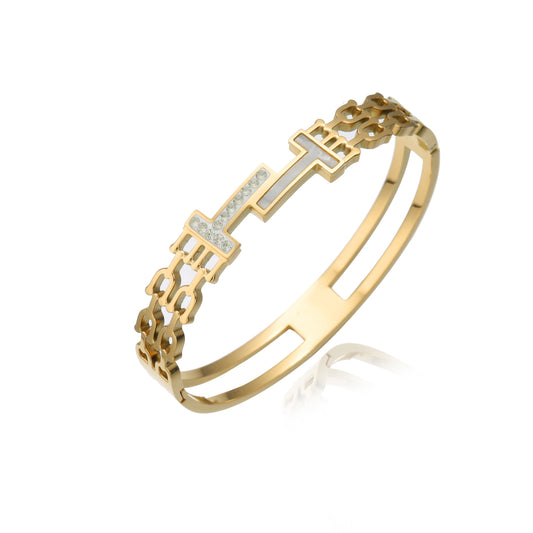 Heritage Gold T Cuff