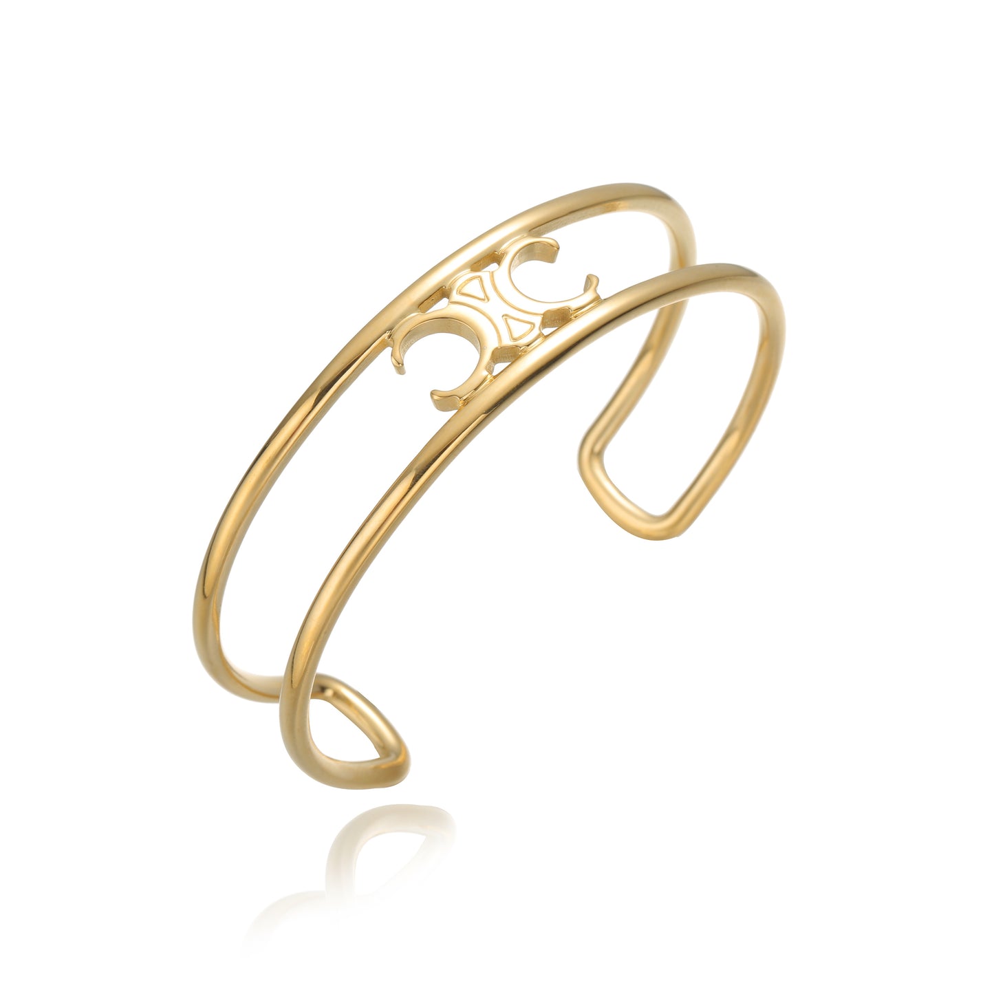 Chic Design Gold Lux Bangle