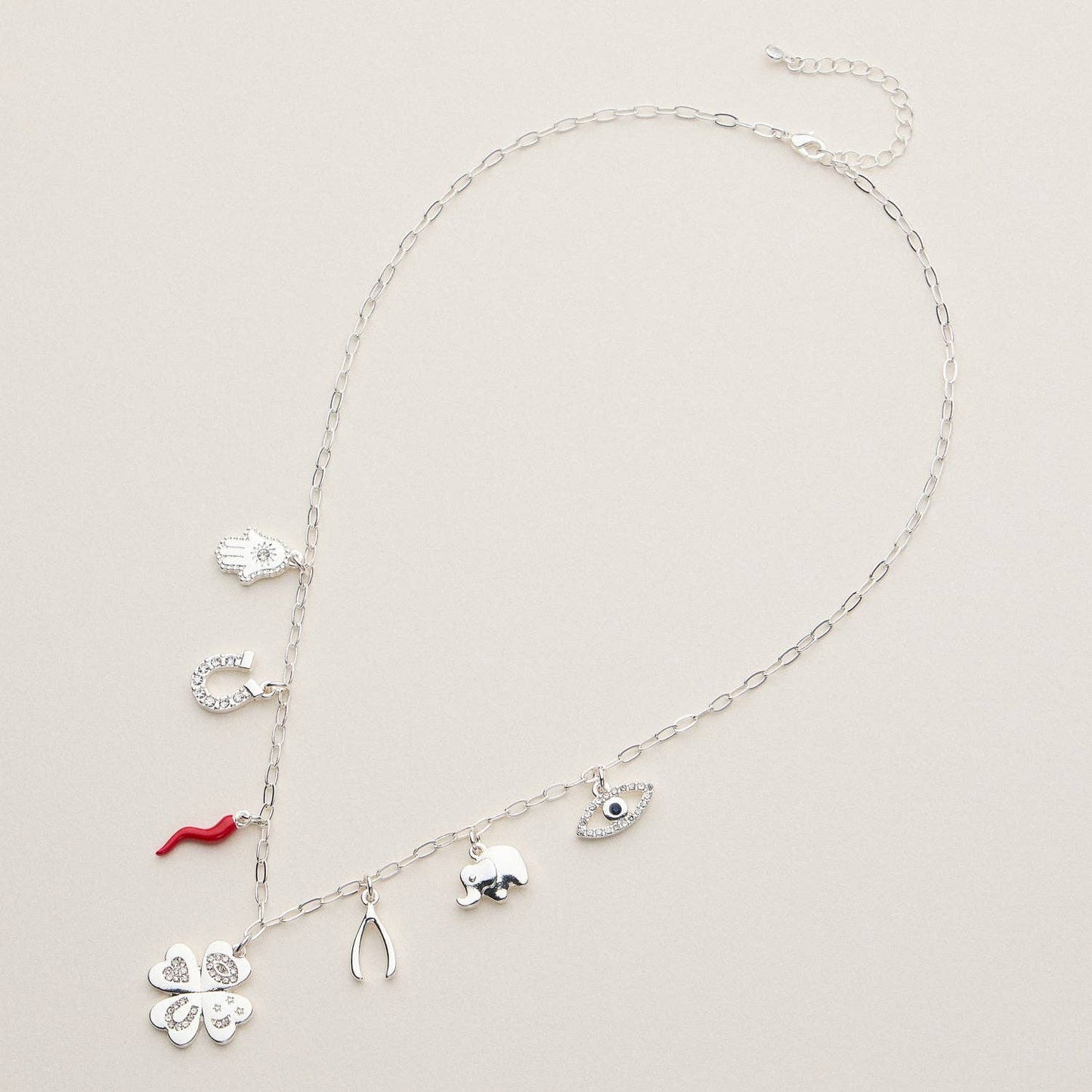 Lucky Charm Necklace - 18K Gold Dipped