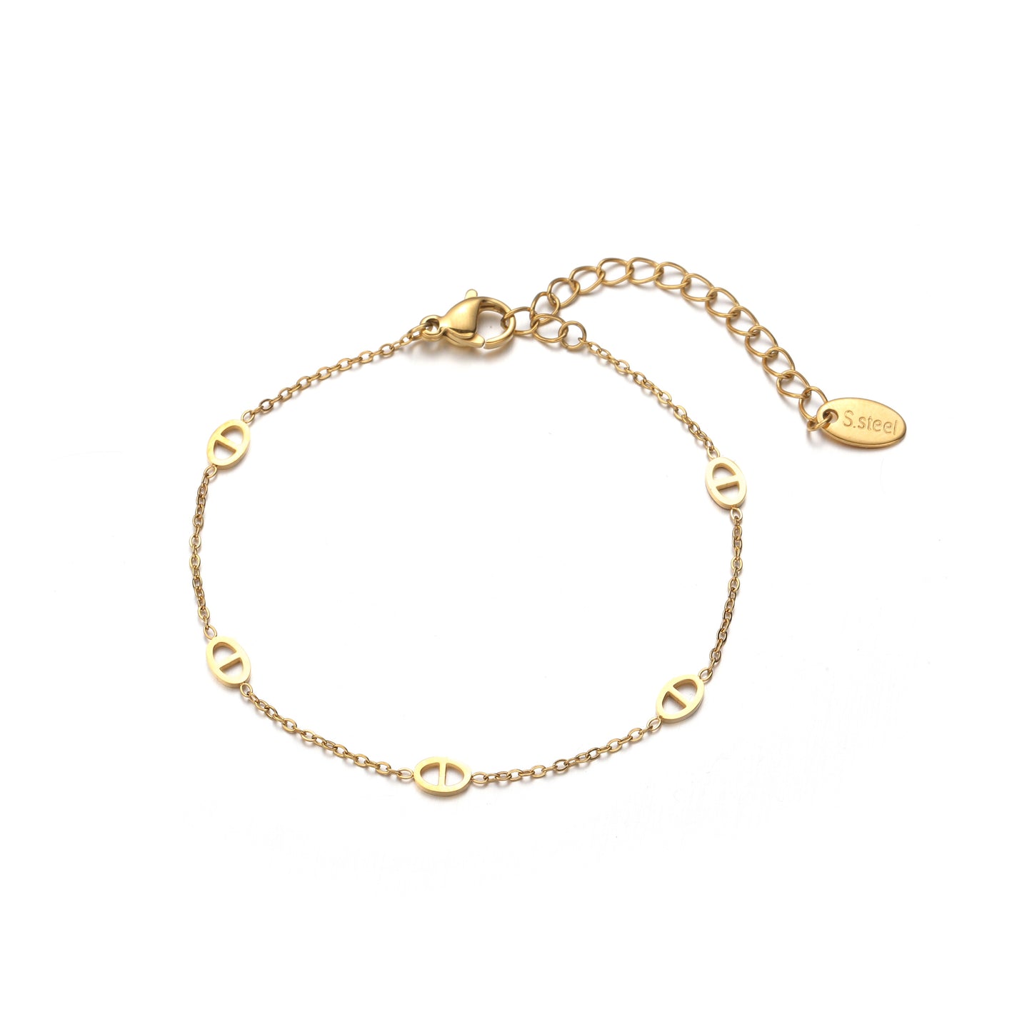 Luxury Minimalist Oval Link Bracelet