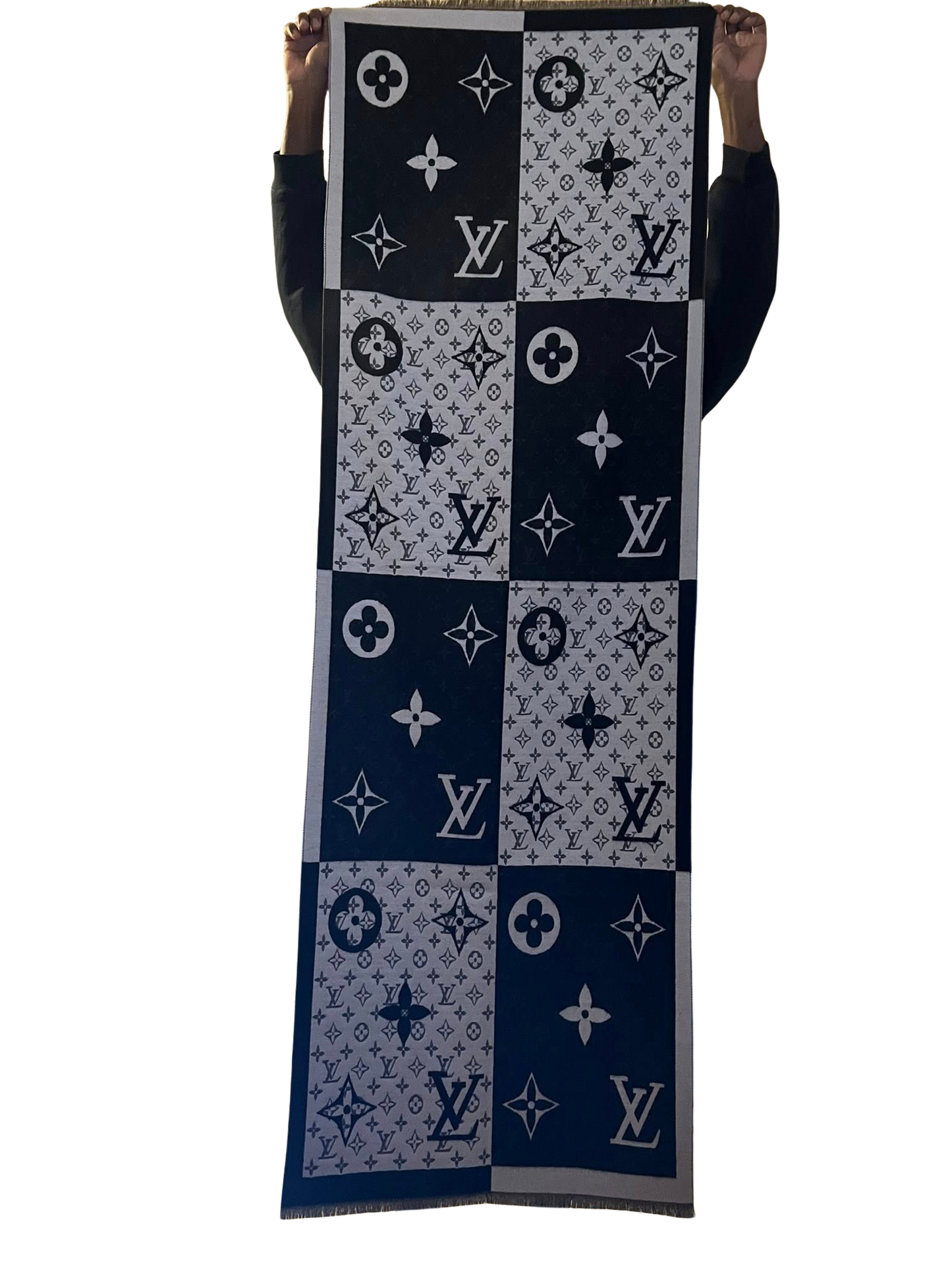 Black & White Logo Scarf