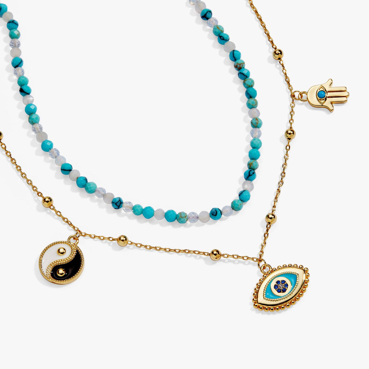 Healing Stone Charm Necklace