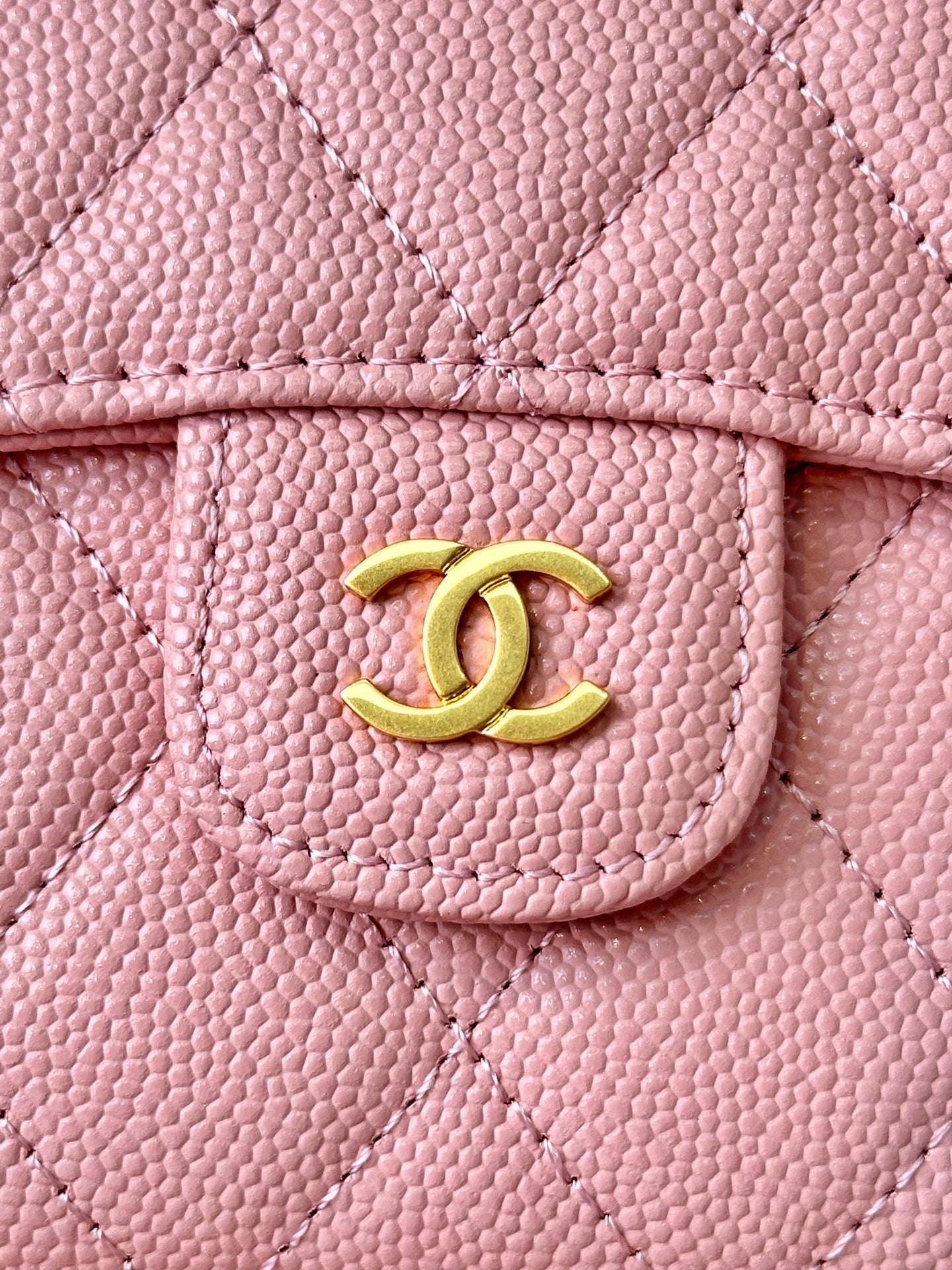 Caviar Pink Designer Inspired Coin Wallet