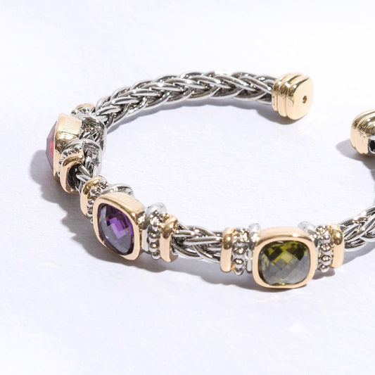 Square Multi Bangle Bracelet 5MM