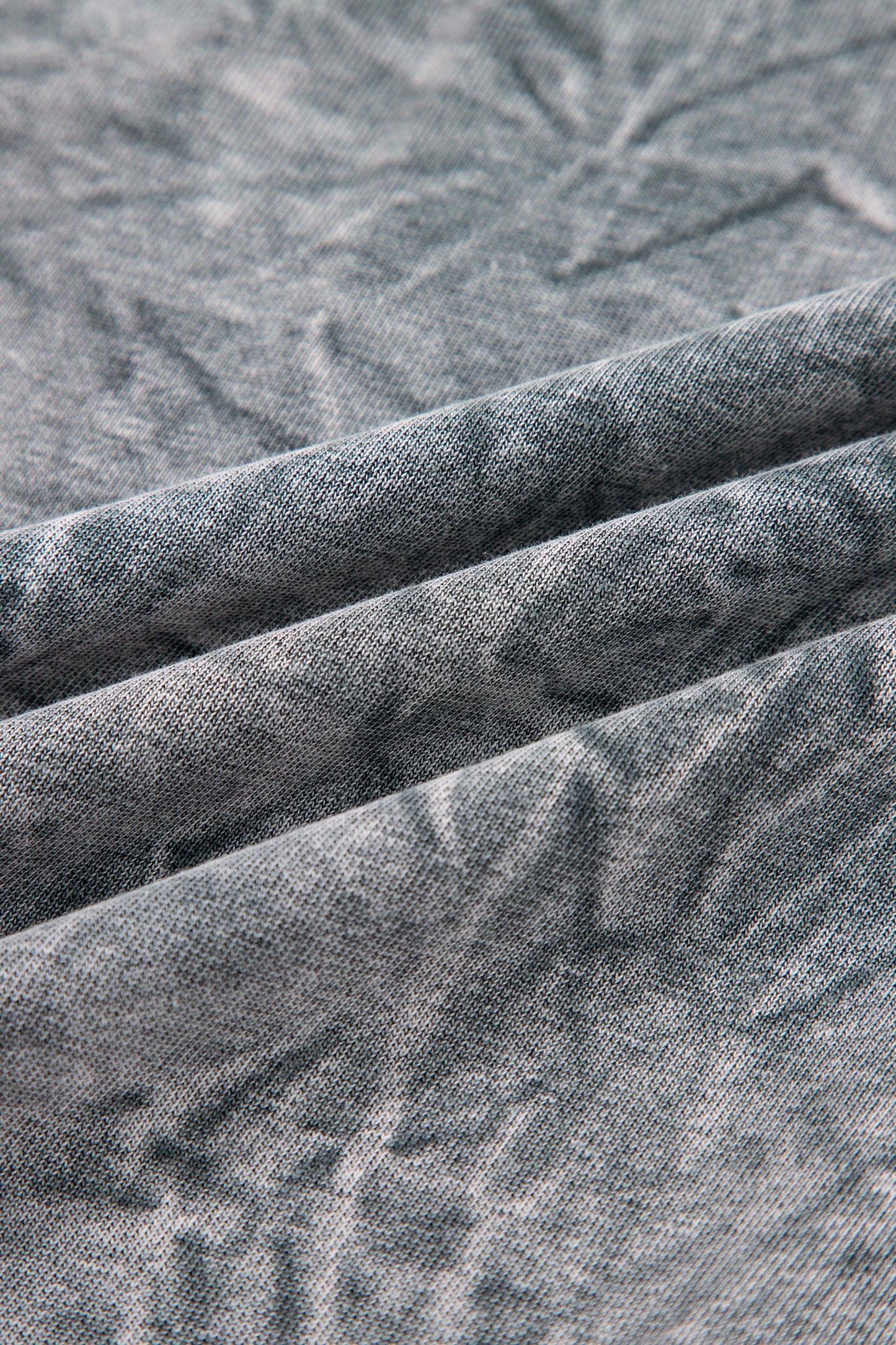 High-rise saved by grace Letter Embroidery Mineral Wash Loose Sweatshirt