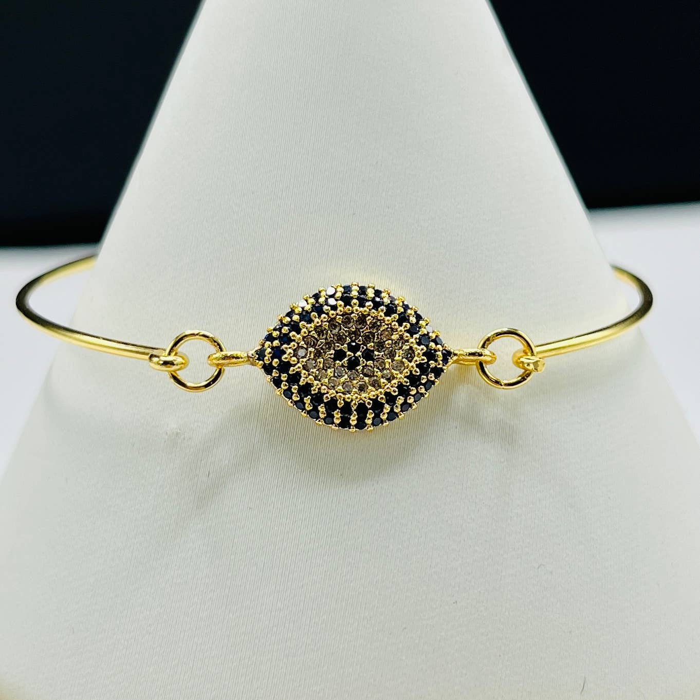 Dainty Bangle Evil Eye Bracelet Multi Style