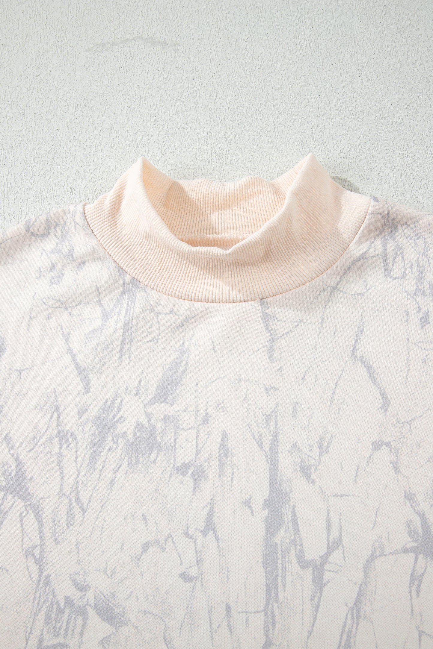 Khaki Camo Print Jogger Pants Set