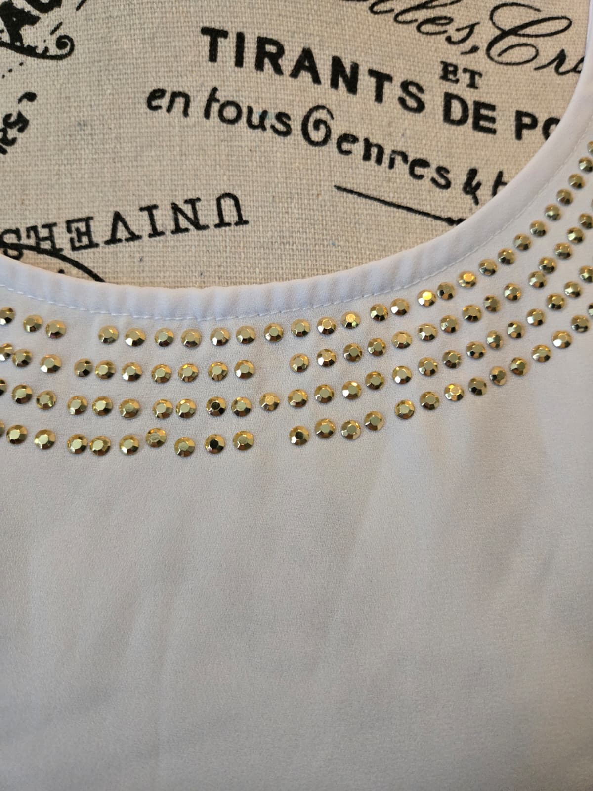 K. Jordan Women's Sleeveless Embellished Tunic Top – Size Small