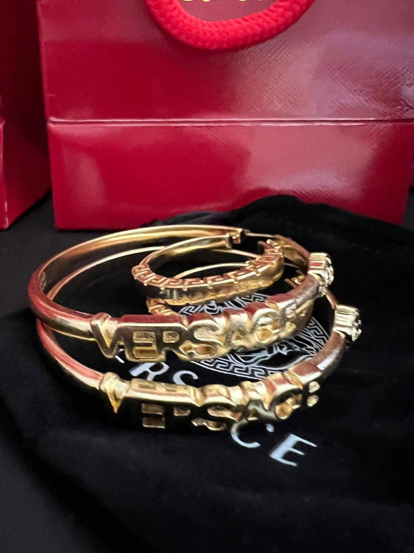 Elegant Gold Hoop Earrings