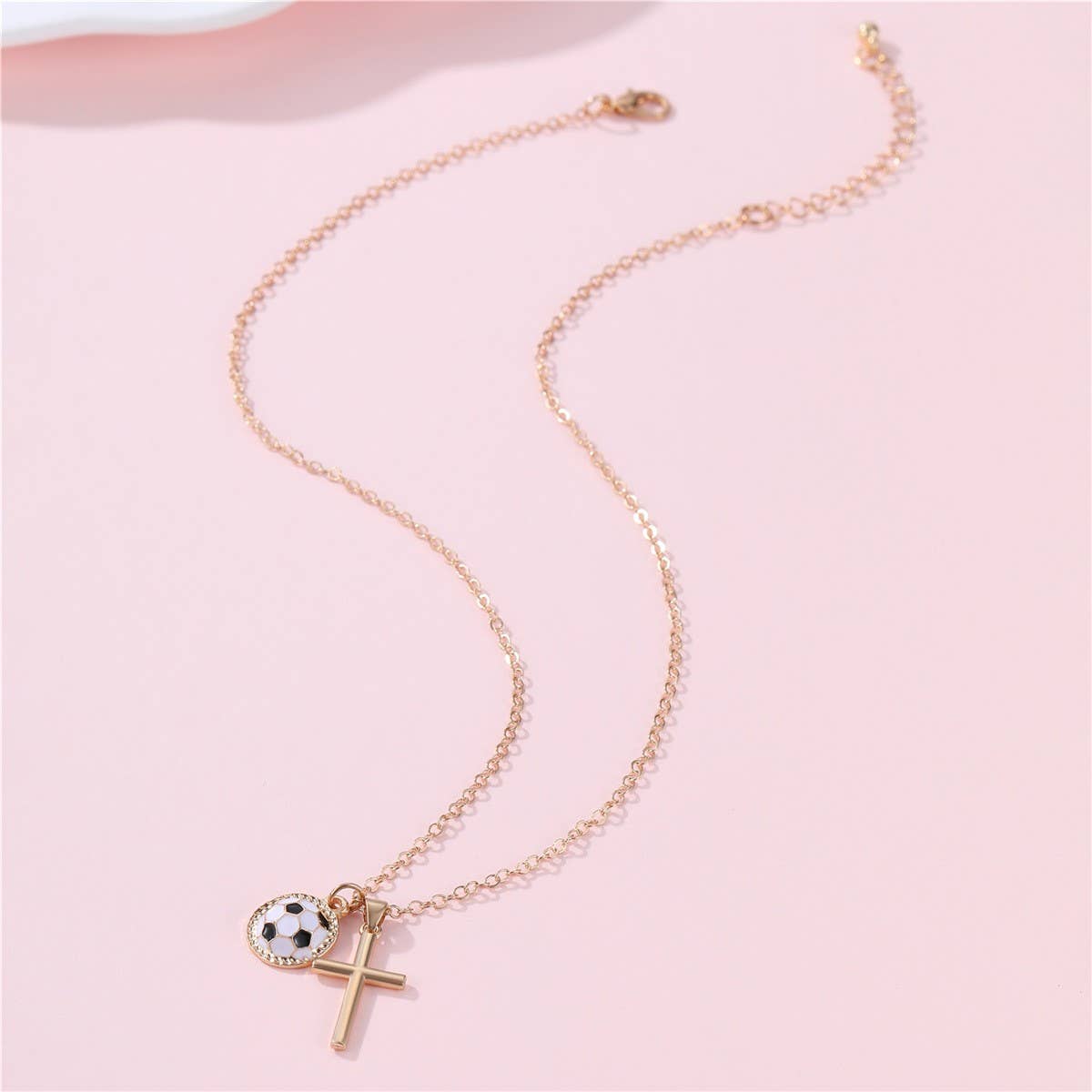 Gameday Sports Enthusiast Cross Necklace