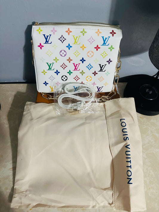 Multicolored Monogram Handbag
