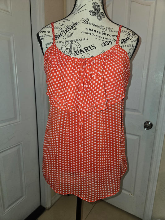 New York & Company Polka Dot Cami Tank – Size XS