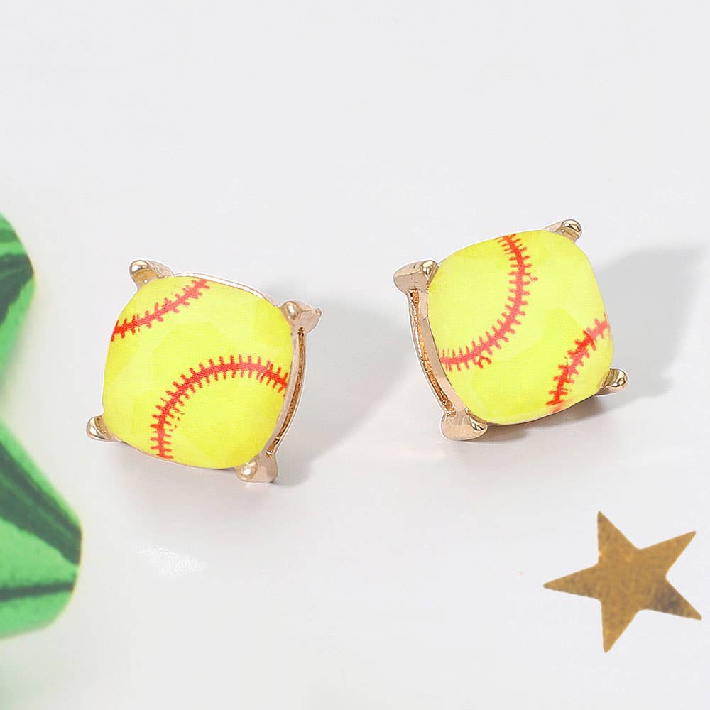 Sports Stud Earring