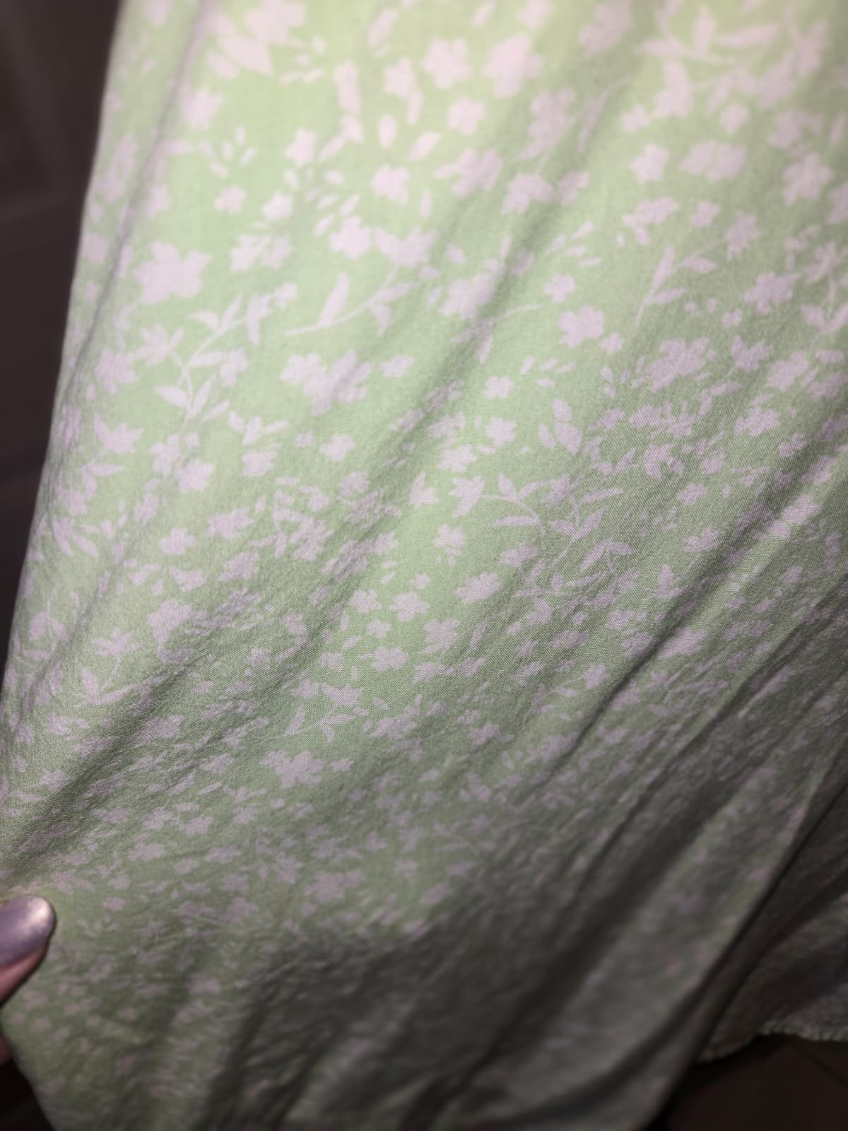 Old Navy Green Floral Tie-Strap Midi Dress – Size Large