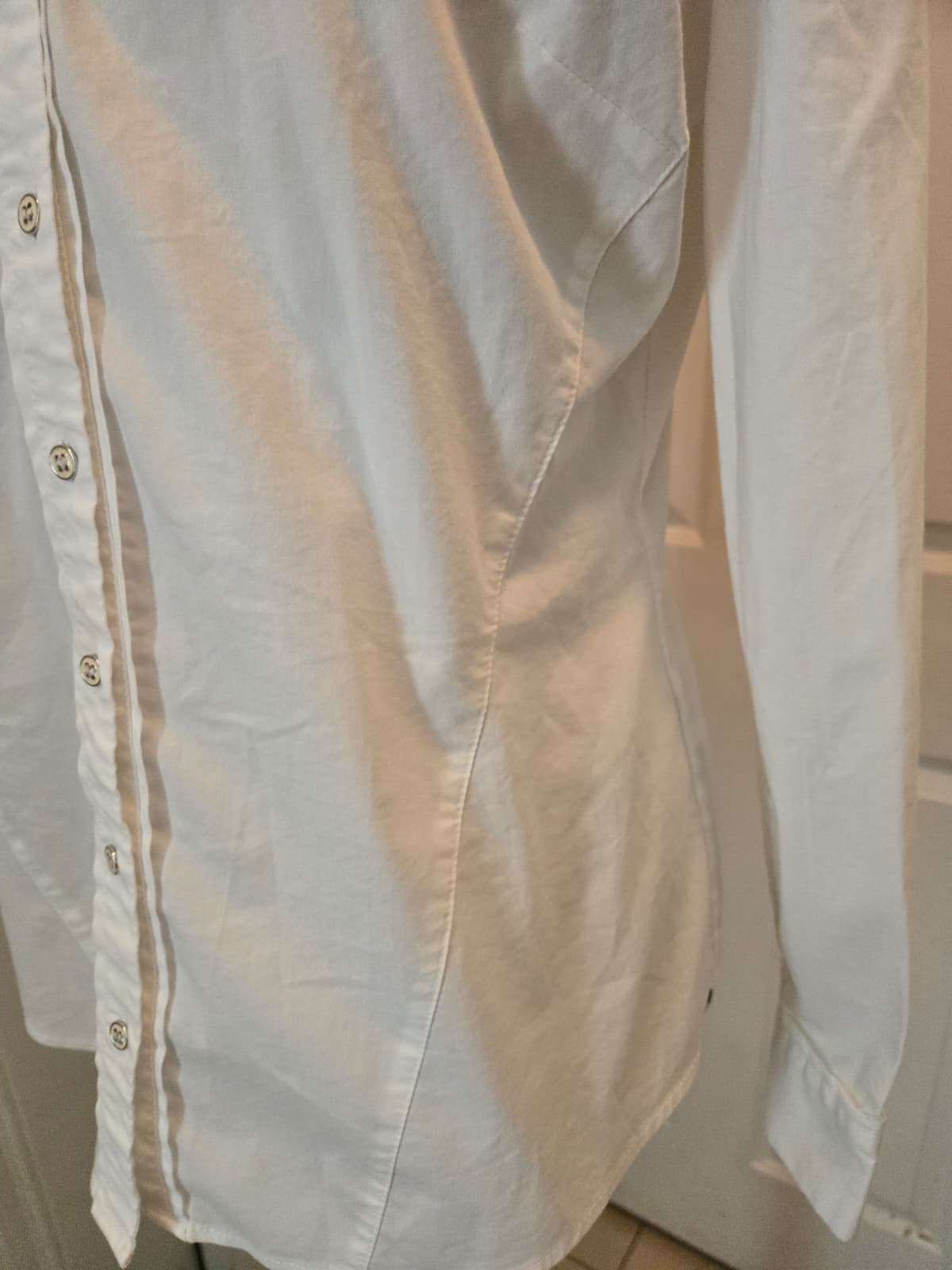 7th Avenue Design Studio by New York & Company Button‑Up Shirt – Size Medium