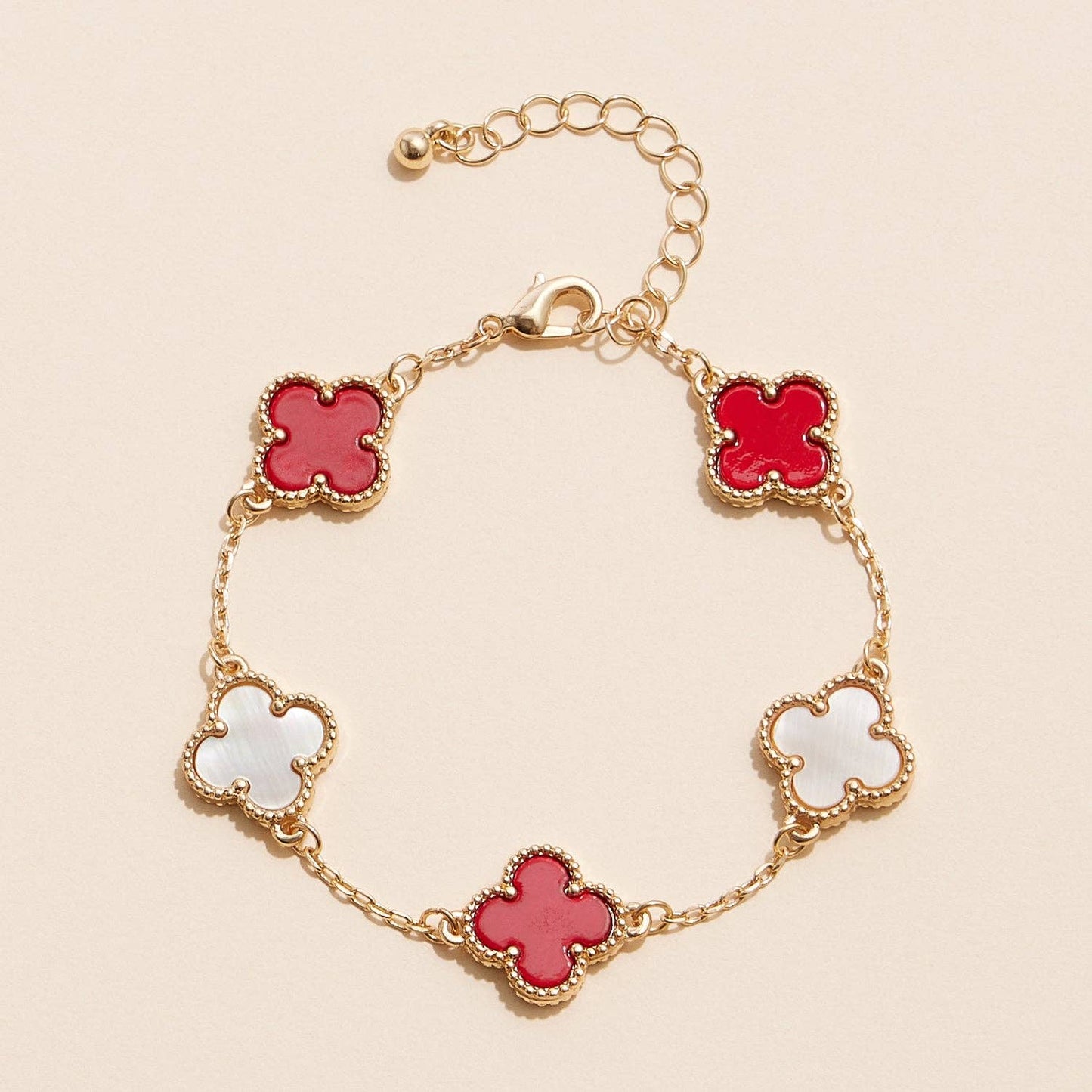 Game Day Shell Charm Bracelets