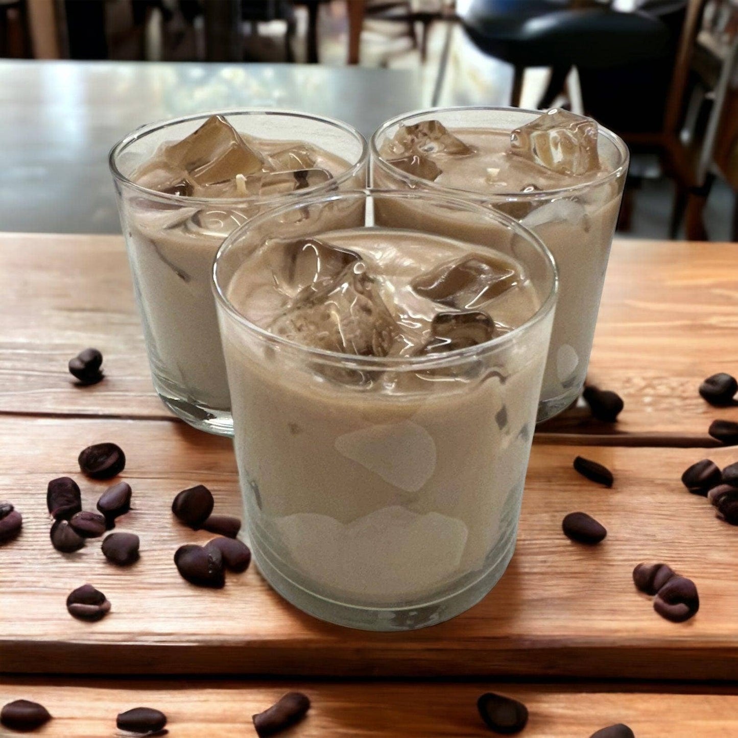 Iced Hazelnut & Cream Coffee Candle