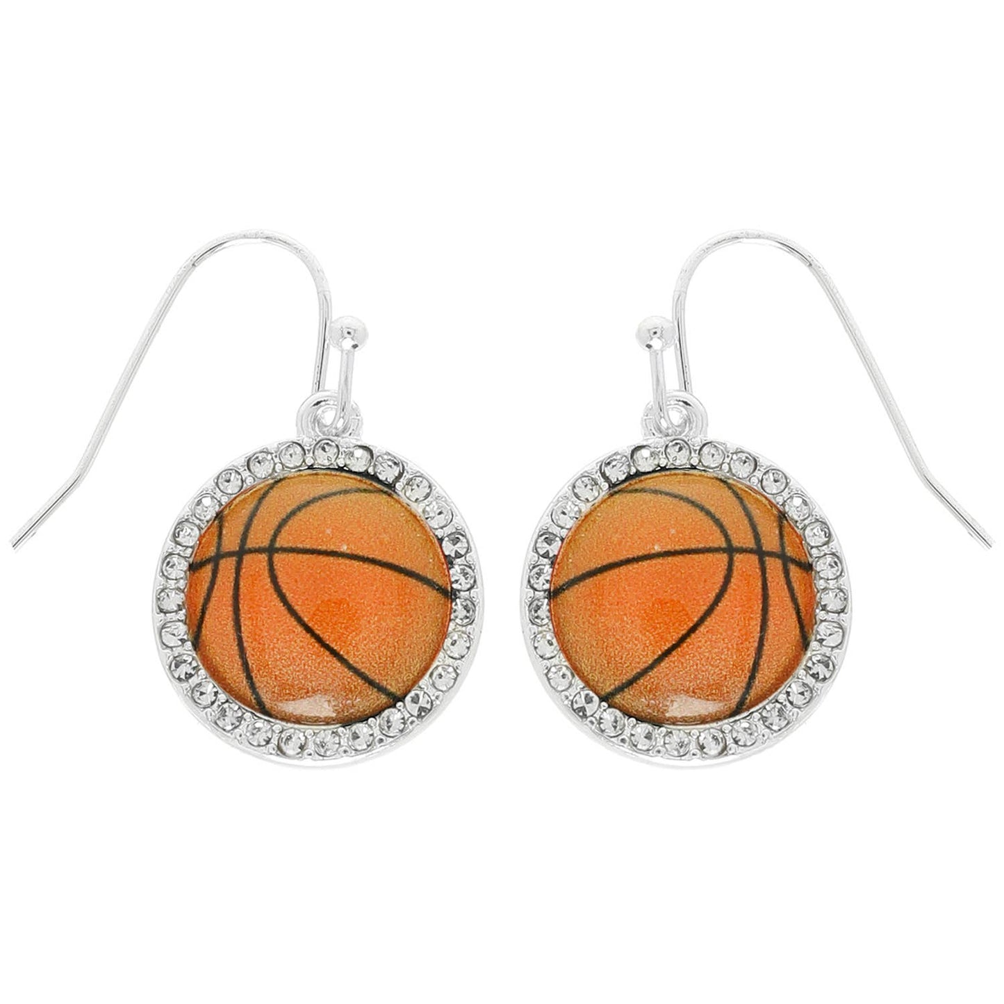 Gameday Basketball Dangle Earrings
