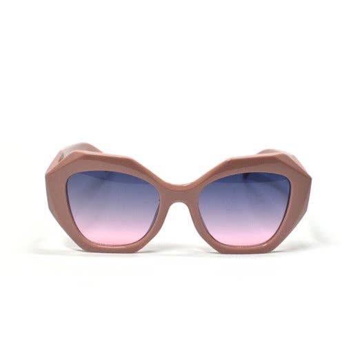 Vintage Rose Oversized Sunglasses