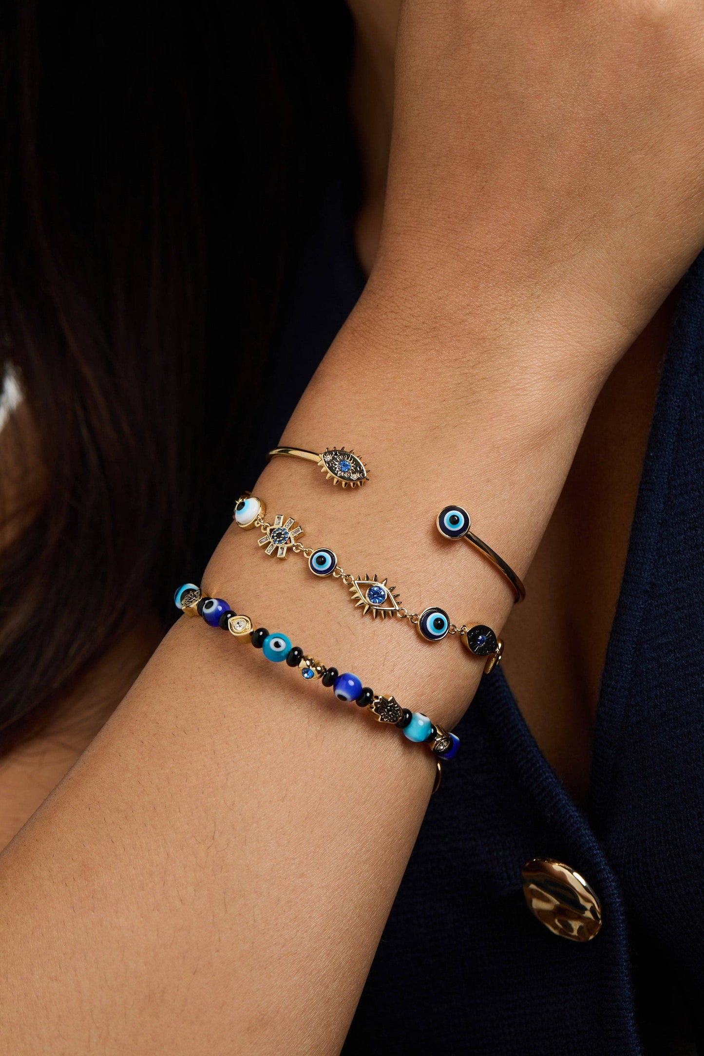 Evil Eye Flex Cuff