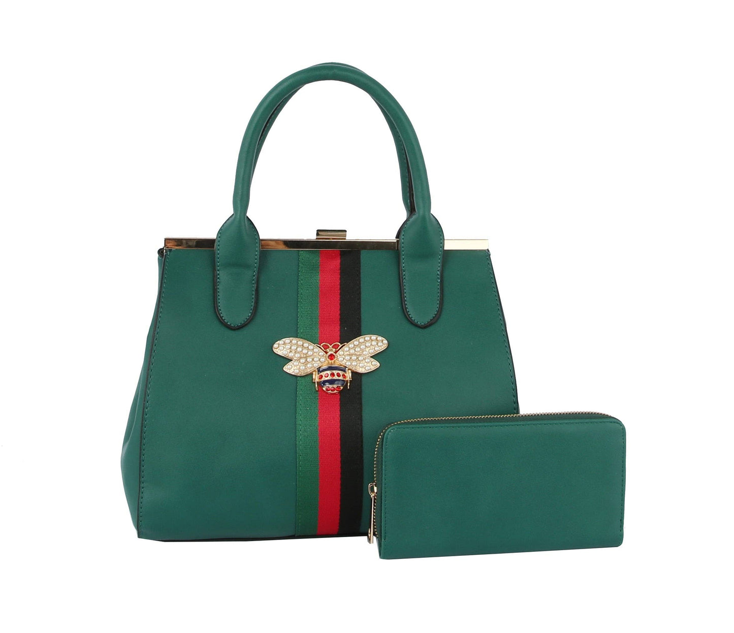 Women Handbag Satchel purse set Tote Bag