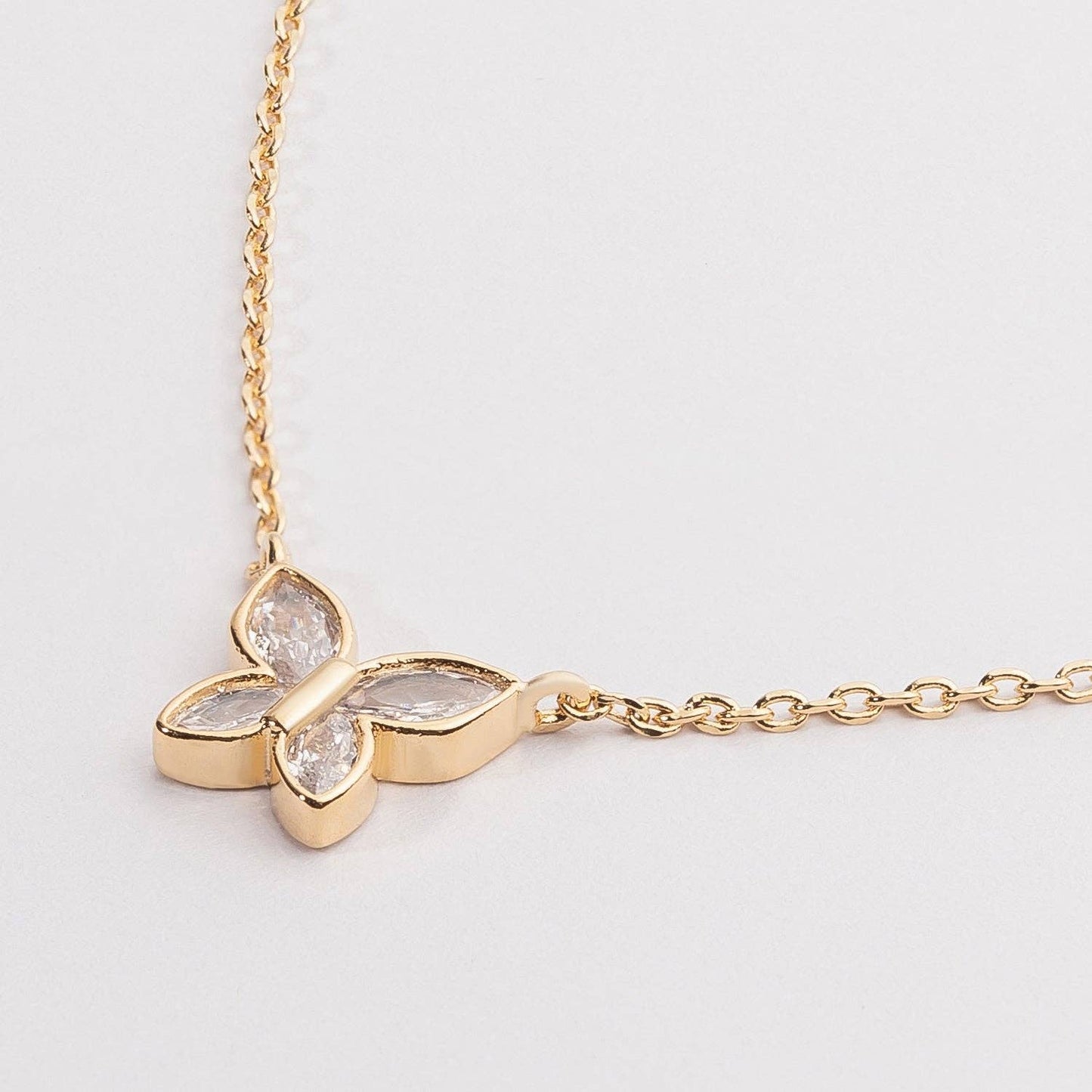 Gold Dipped Butterfly | Necklace