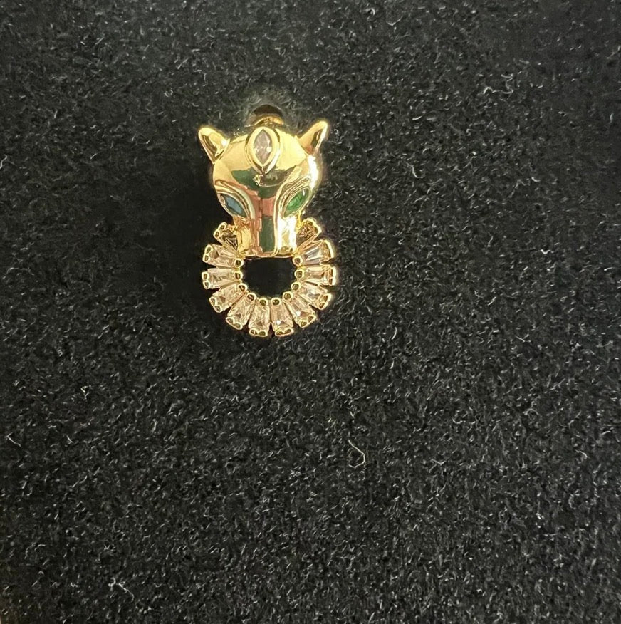 Panther Earrings & Necklace Set