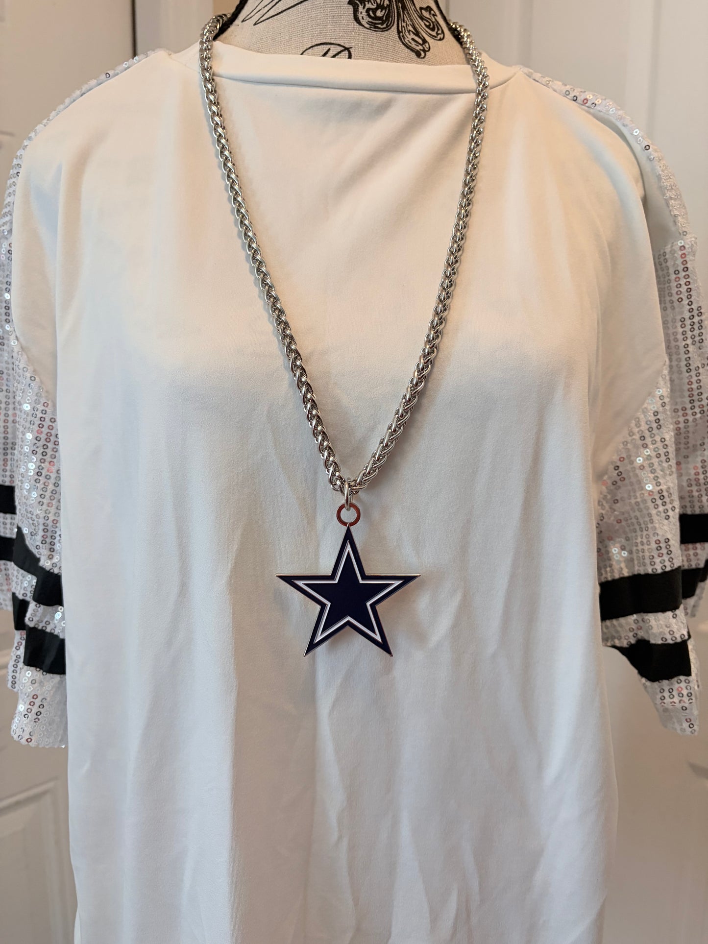 NFL Dallas Cowboys Primary Team Logo Necklace