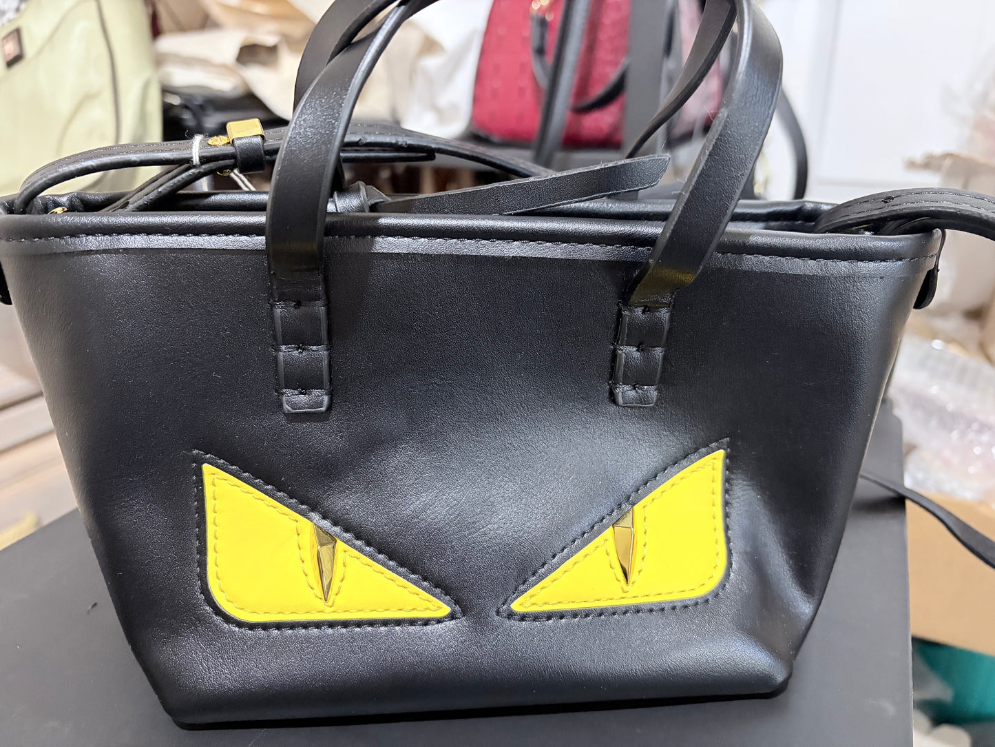 “Monster Eyes” Handbag & Wallet Set