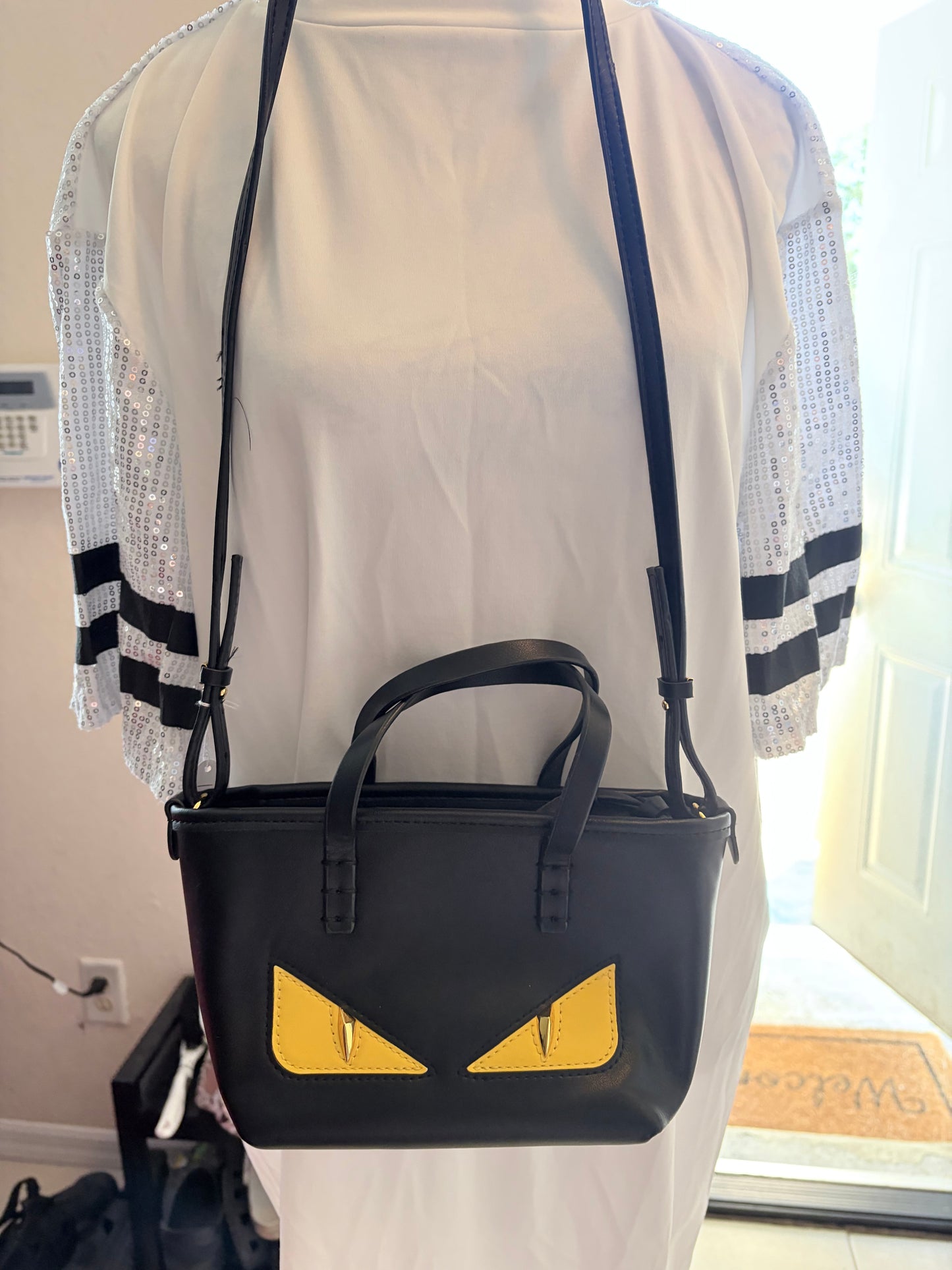 “Monster Eyes” Handbag & Wallet Set