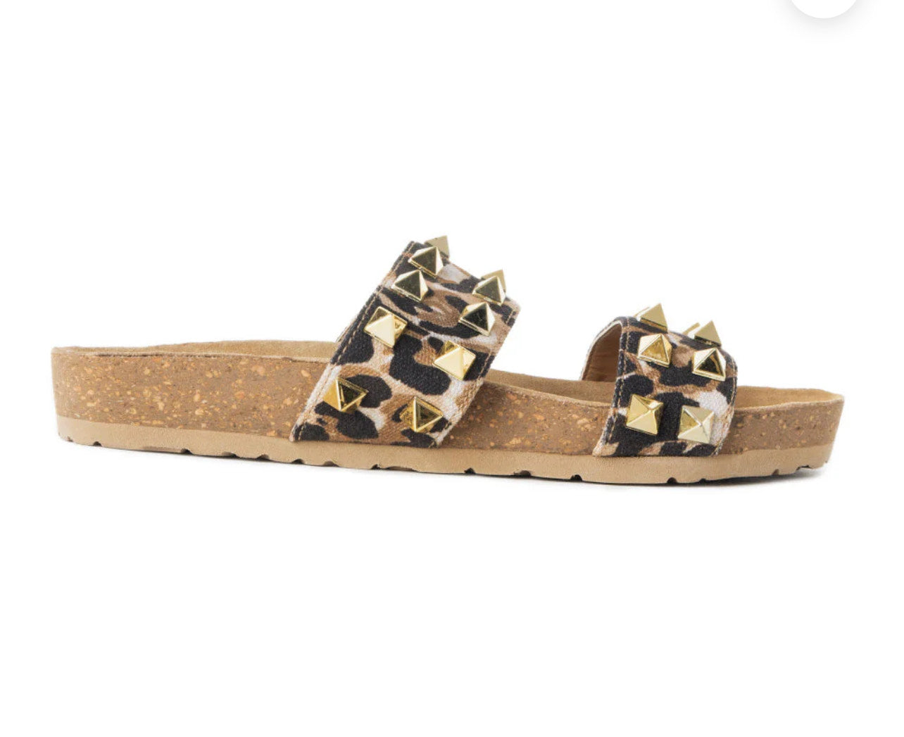 Leopard Bubble Sandals