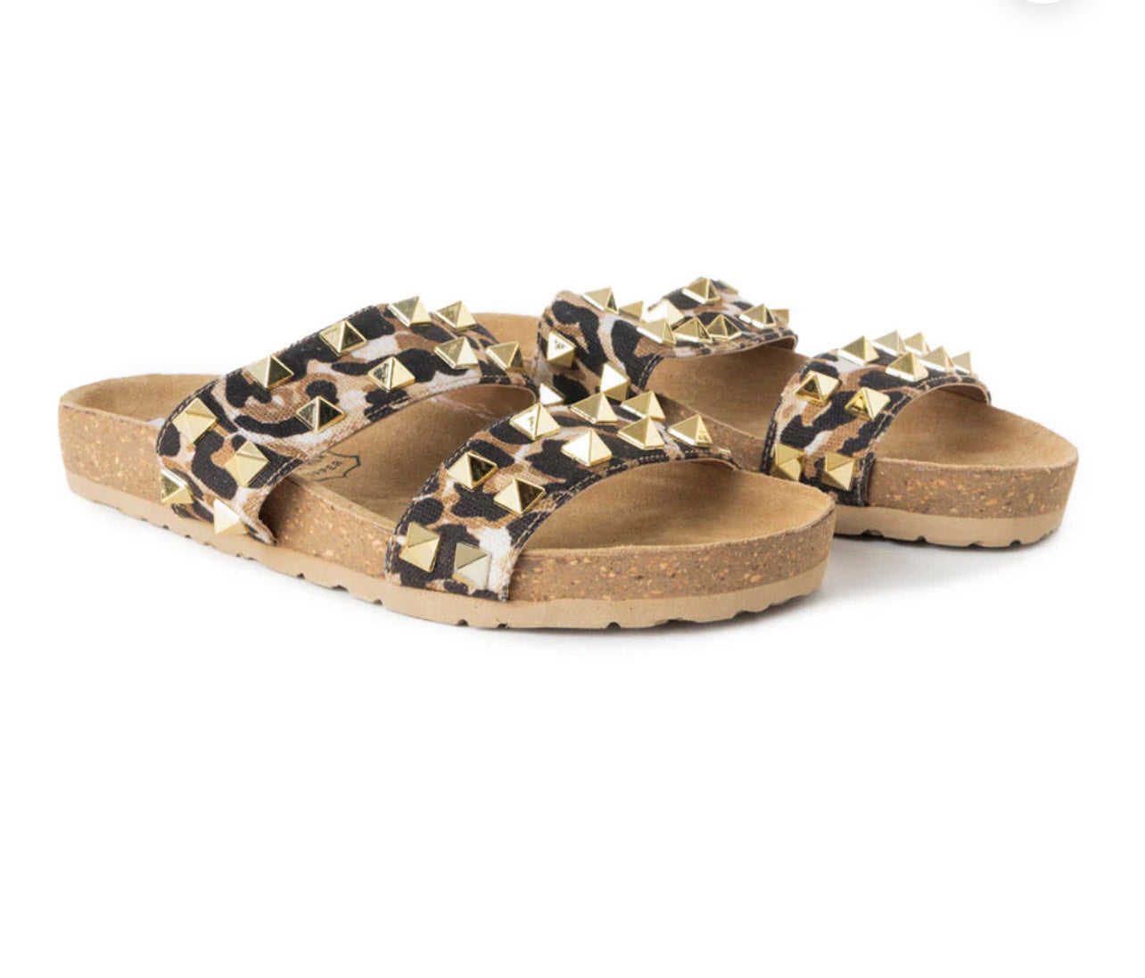 Leopard Bubble Sandals