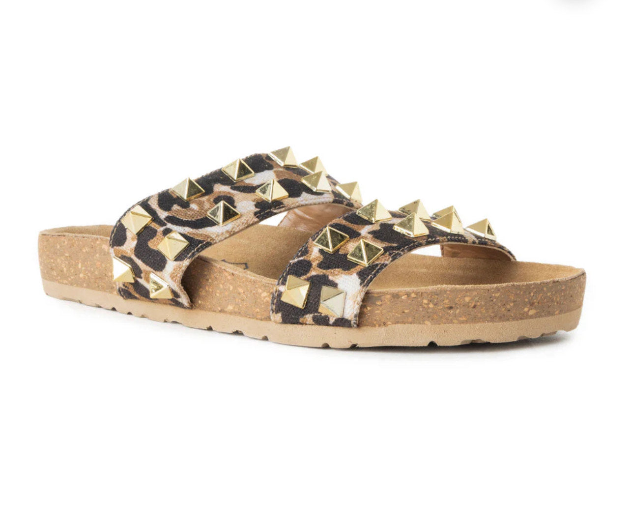 Leopard Bubble Sandals