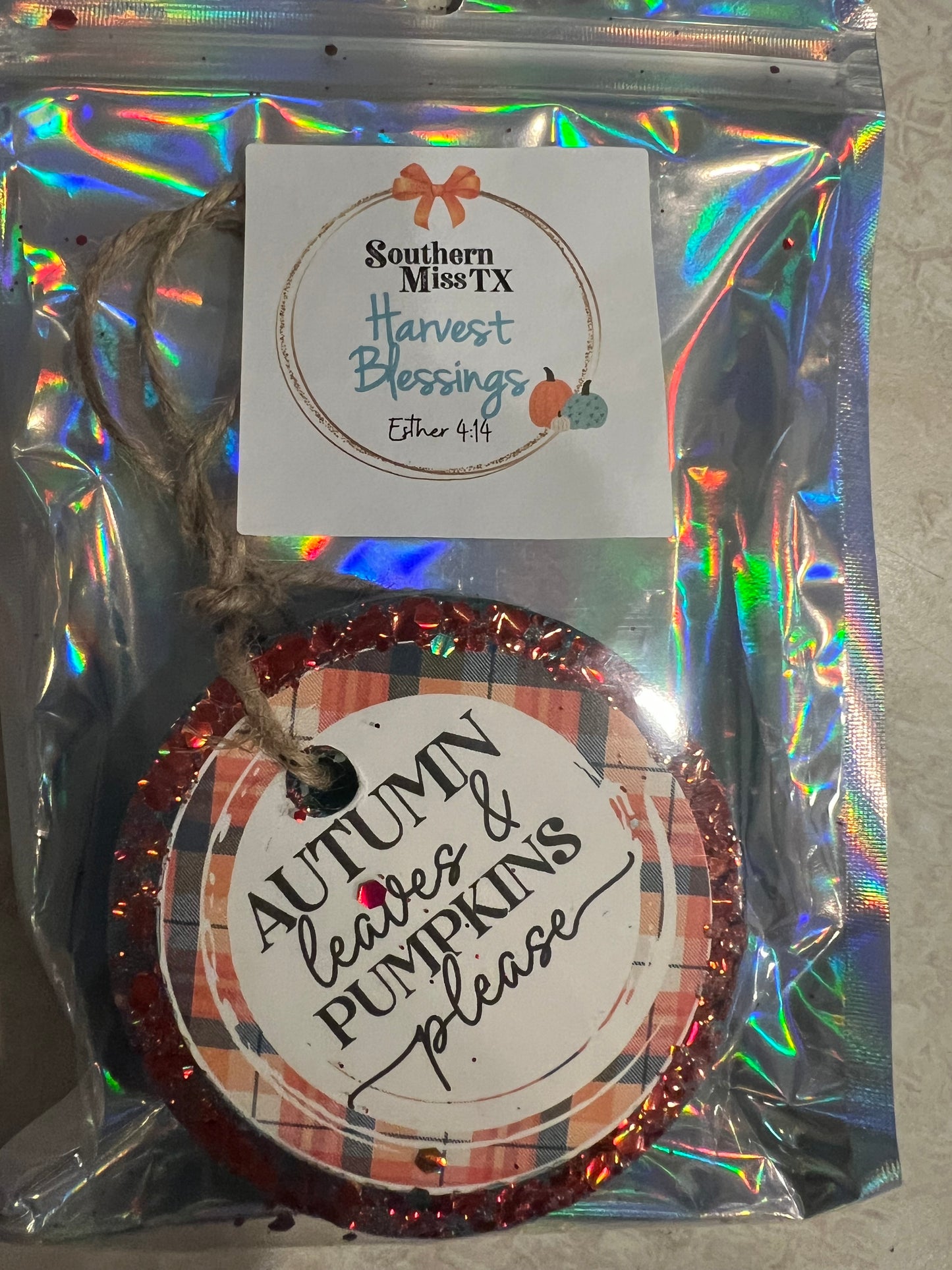 Fall Scented Car Freshies