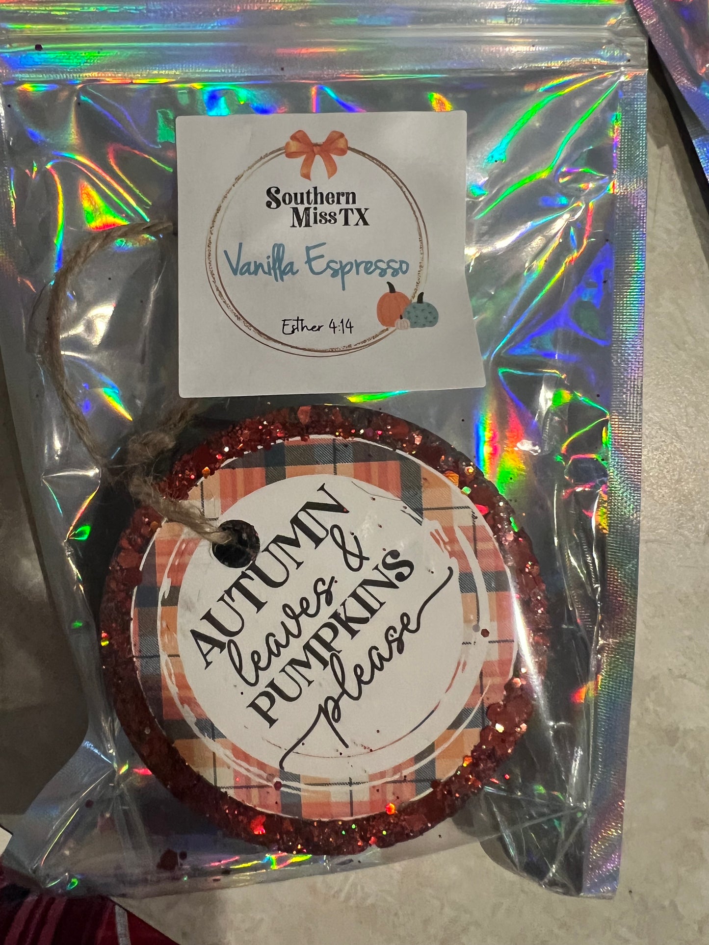 Fall Scented Car Freshies