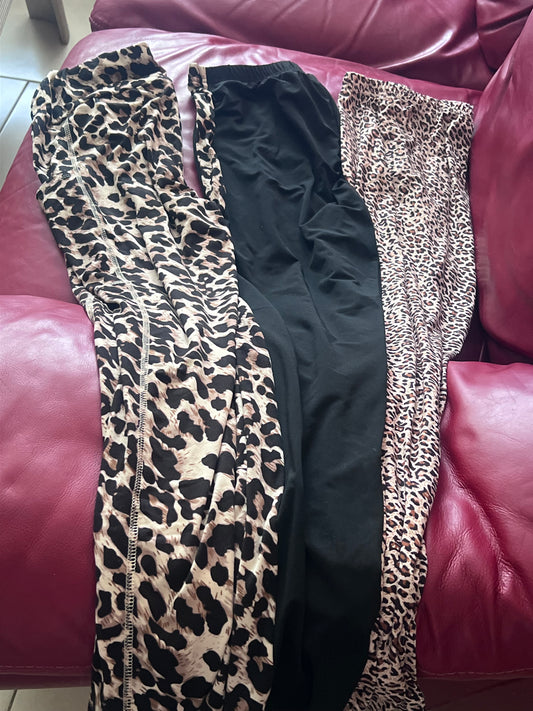 SHEIN & Emory Rose Women's Leggings Bundle – 3 Pair – XL – Never Worn – Excellent Condition