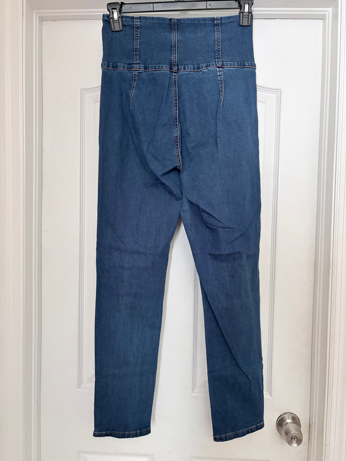Shein Large High Waisted Button Front Jeans