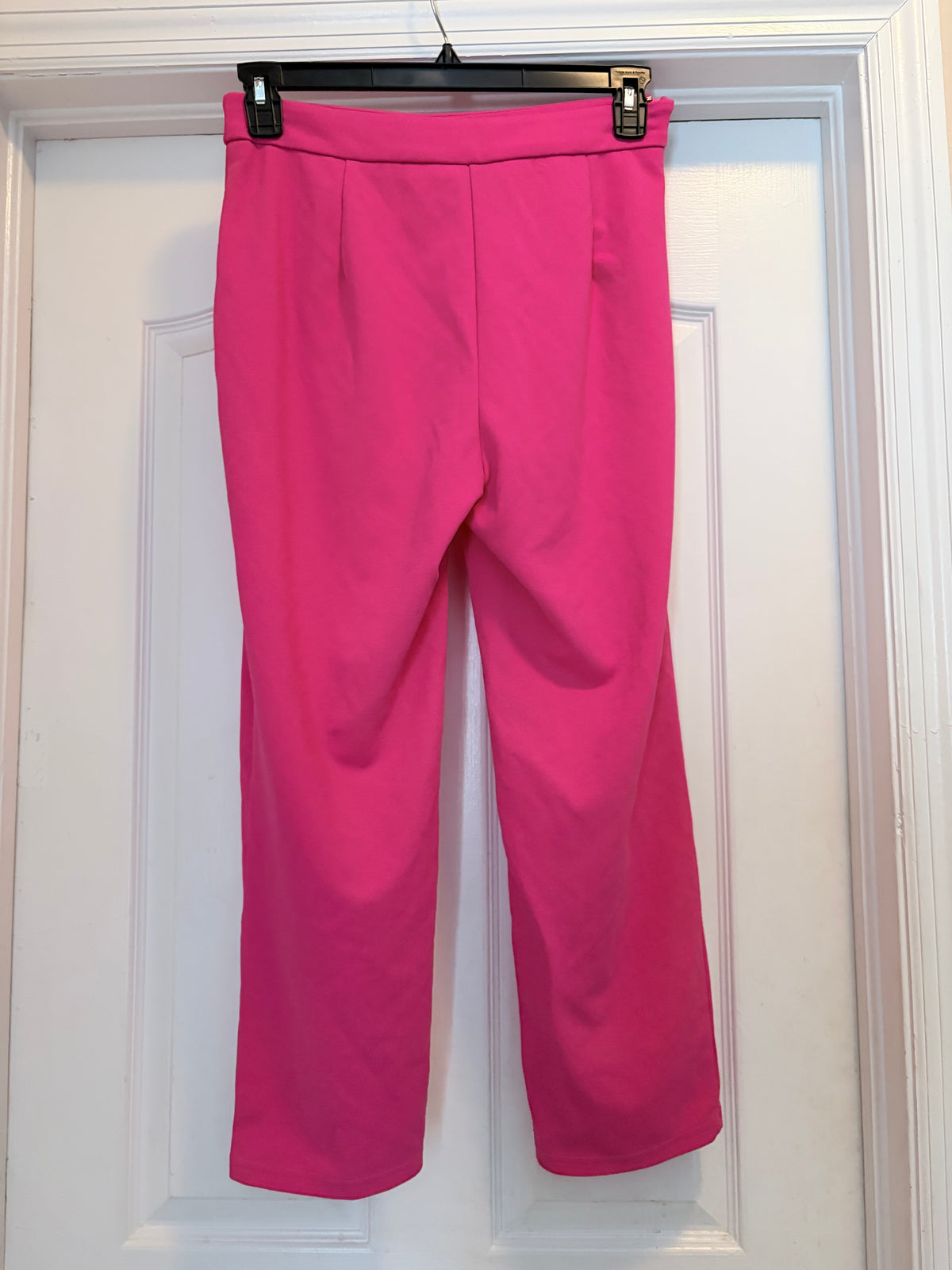 Shein Large Hot Pink Cropped Dress Pants