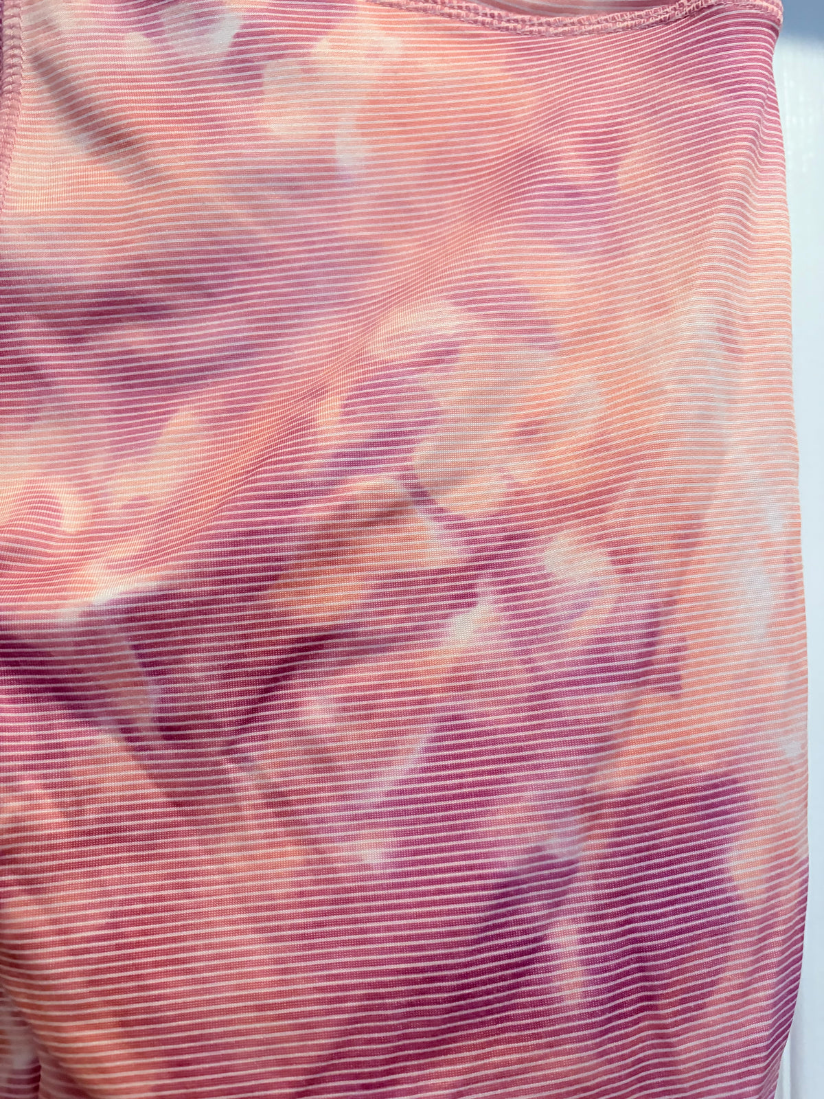 Vogo Athletica Large Pink Tie Dye Workout Shorts