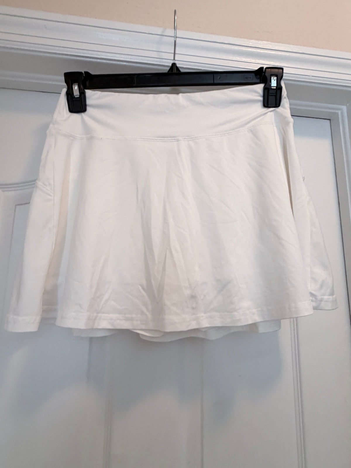 SHEIN Large White Athletic Tennis Skort