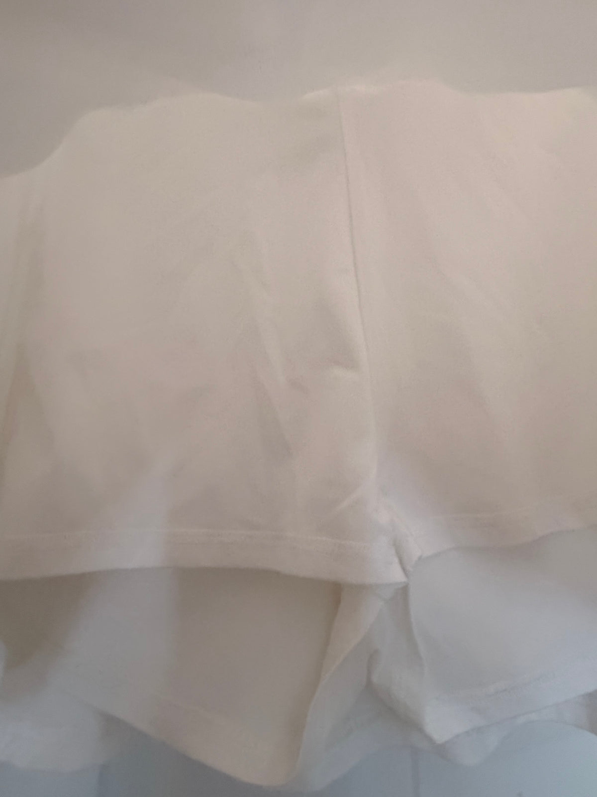 SHEIN Large White Athletic Tennis Skort