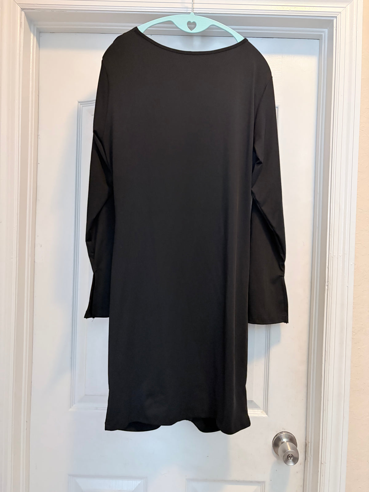 SHEIN Curve Black Ruched Bodycon Dress Size 1XL