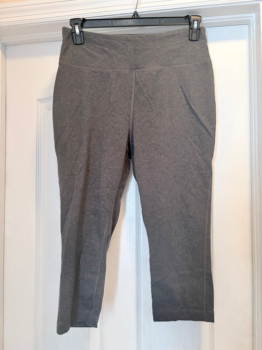 Tek Gear Essential Gear Gray Capri Leggings Size XL