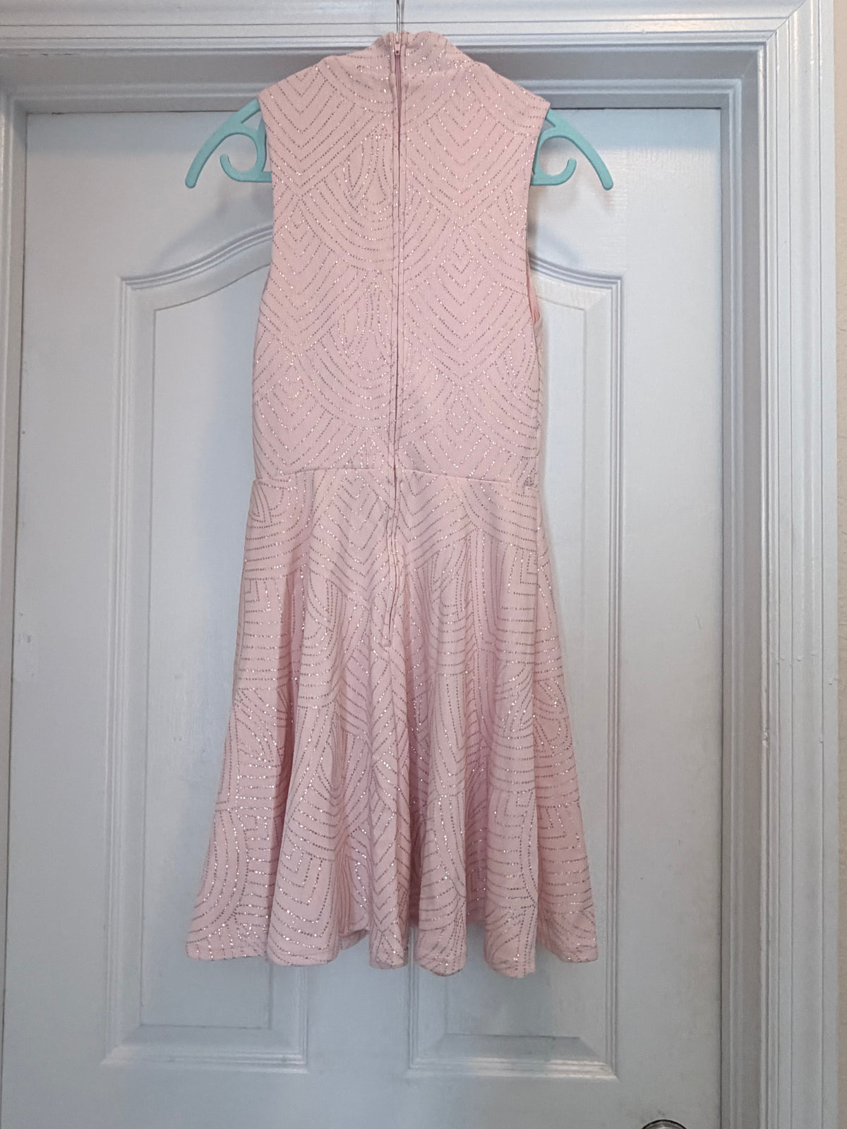 City Studio Pink Rhinestone Fit & Flare Party Dress Size 3