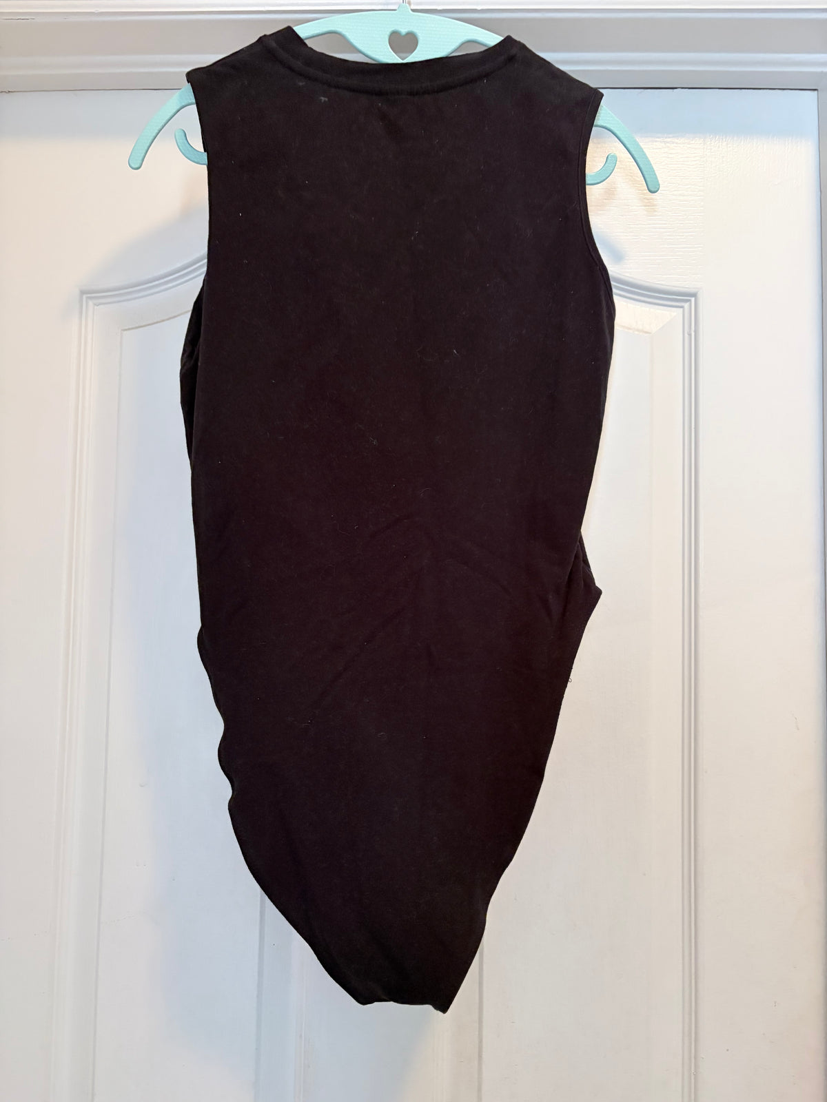 SHEIN Black Leopard Graphic Cutout Bodysuit Size Large Sleeveless