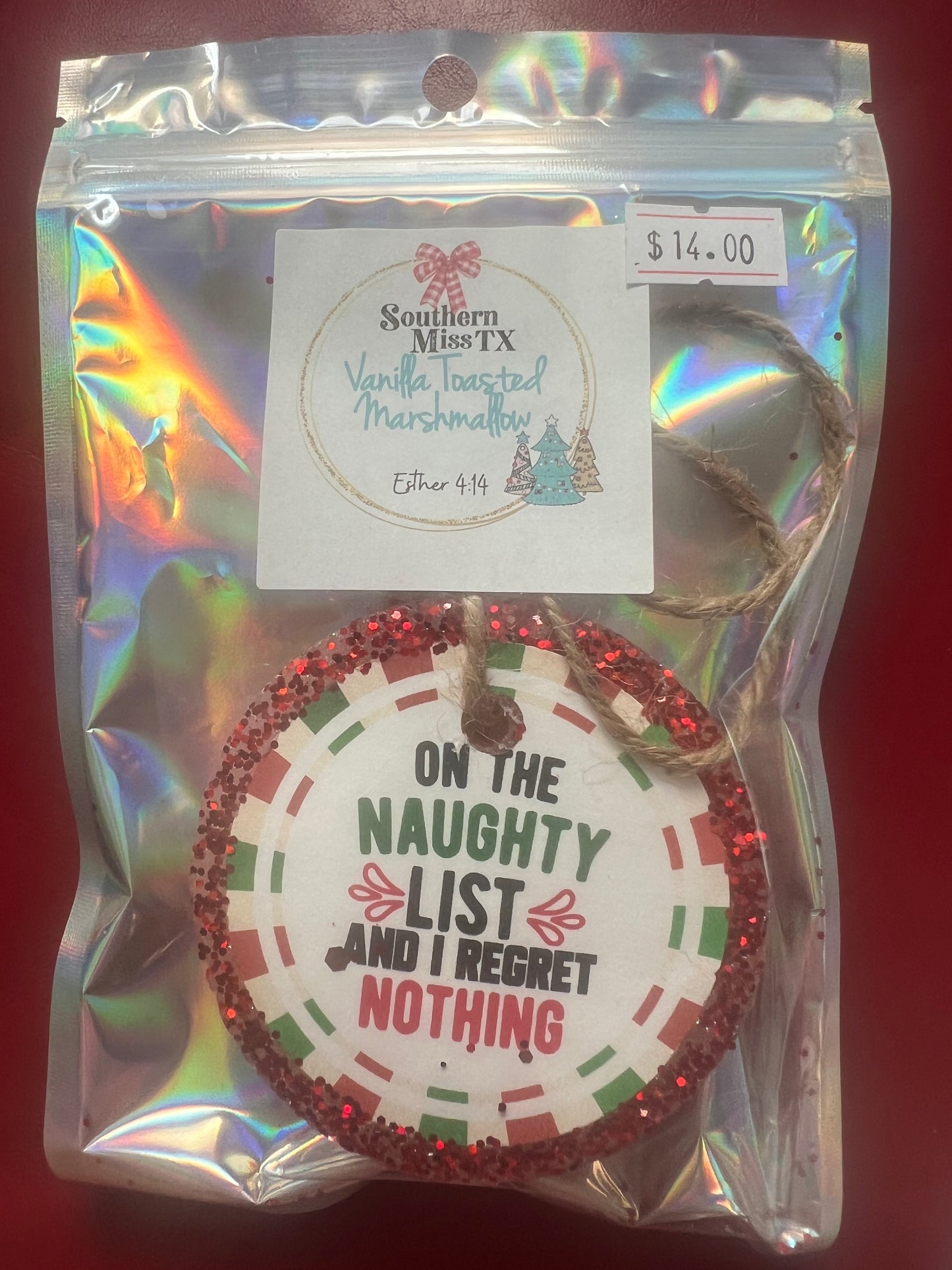 Funny Christmas Car Freshies