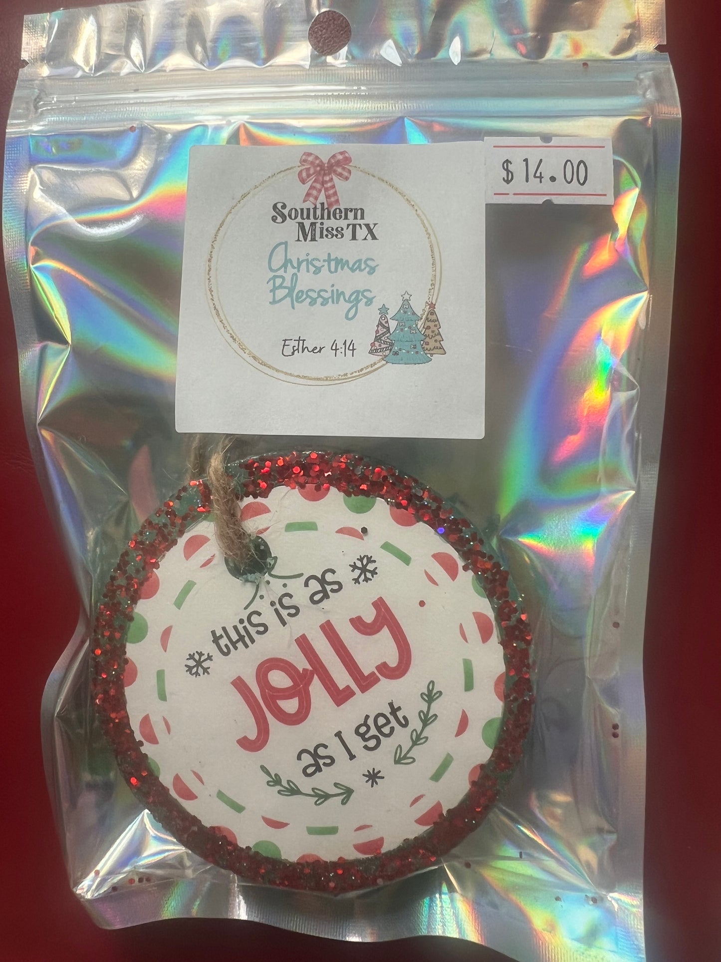 Funny Christmas Car Freshies