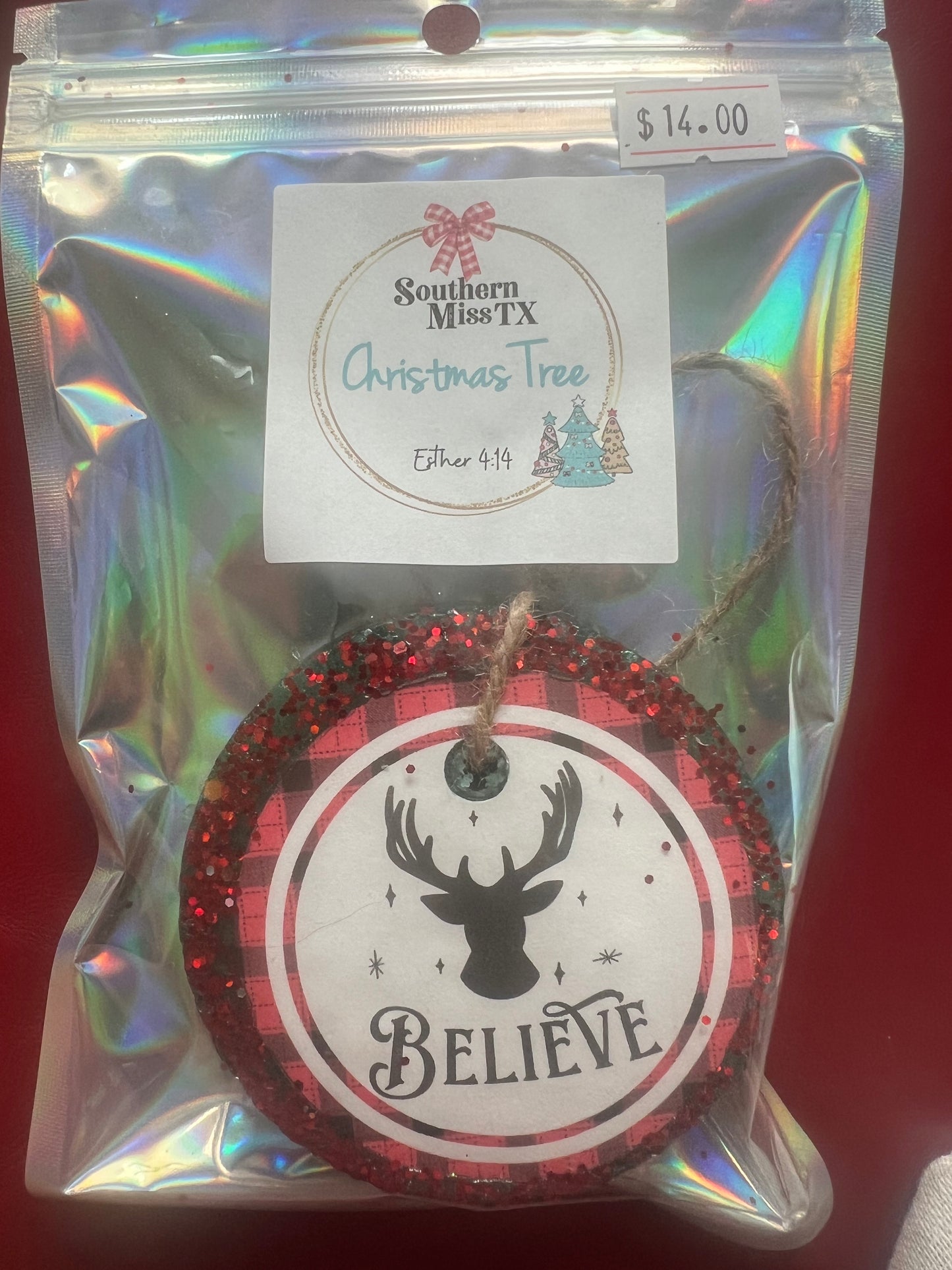 Farmhouse Christmas Car Freshies